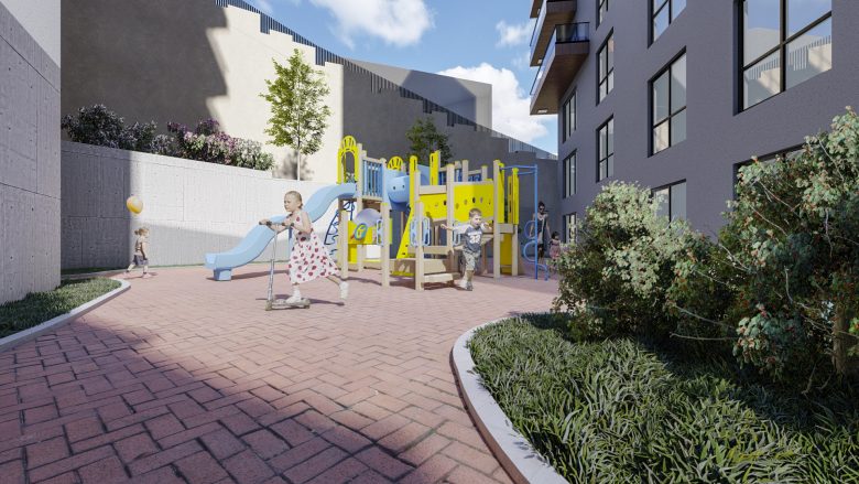 Mega 2 Blok Flats - Children's Play Area