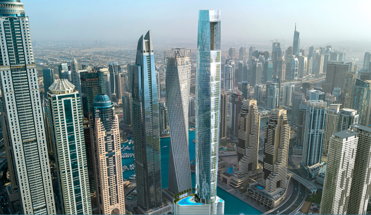 CIEL Hotel By The First Group | The Luxurious Waterfront Project in Dubai Marina