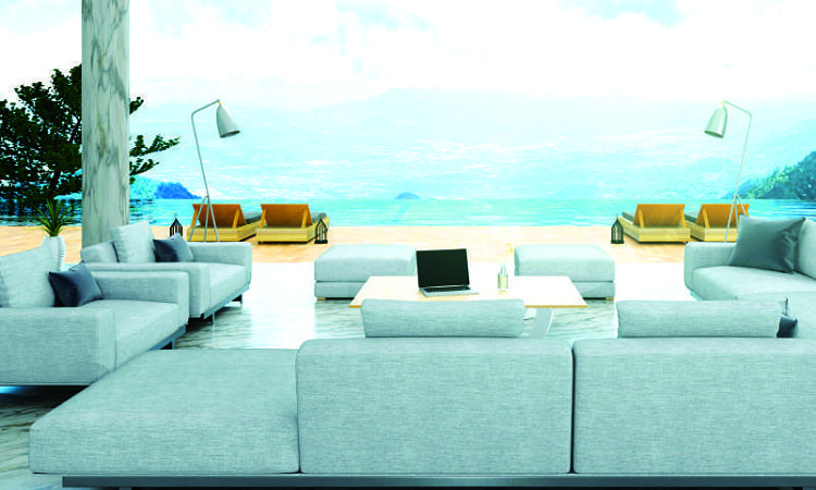 Conqueror Tower - Living Room with Amazing View