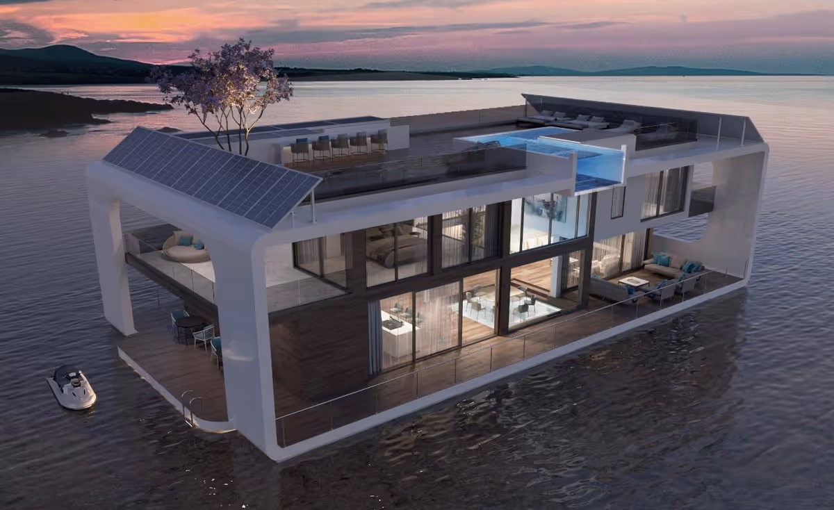 Neptune Glass Boat Villa