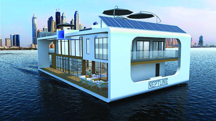 Neptune Glass Boat Villa