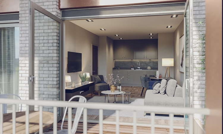 Kingsway Square Apartments - Spacious Balcony