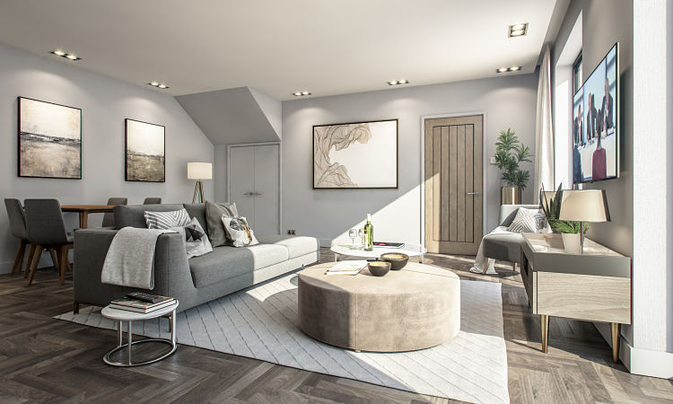 Regent Plaza Apartments - Living Room
