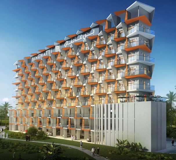 Binghatti Gate Residences - Exterior