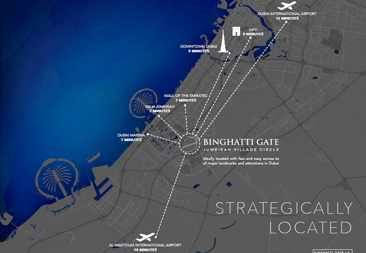 Binghatti Gate Residences - Location Map_opt