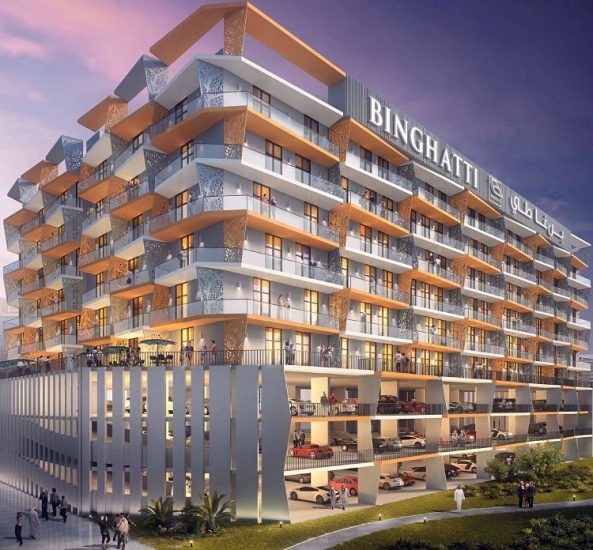 Binghatti Gate Residences - Open Spaces