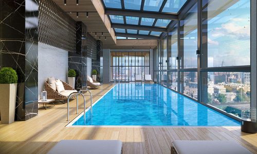 TEMPO CITY Apartments - Pool Area