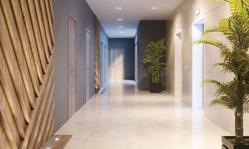 Living Garden Apartments - Hallway
