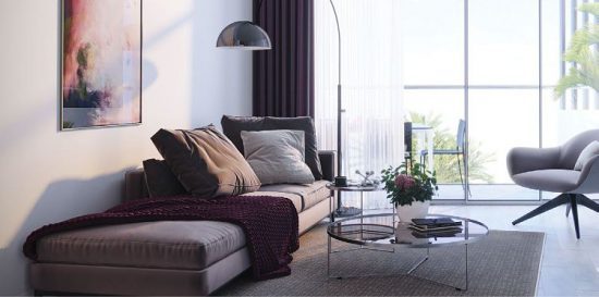 Living Garden Apartments - Living Room