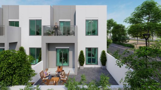 The Estate II Townhouses In Al Furjan 
