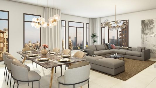 Asayel Building 2 At Madinat Jumeirah Living - Living Room