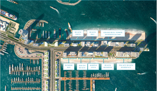 Emaar Beachfront - Master Plan