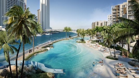 Grove Creek Beach Apartments At Dubai Creek Harbour 