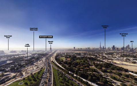 Binghatti Creek Apartments at Al Jaddaf