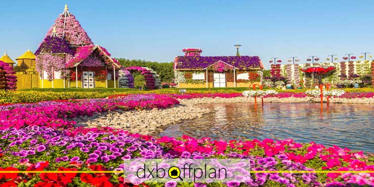 بزرگترین باغ گل دنیا در دبی