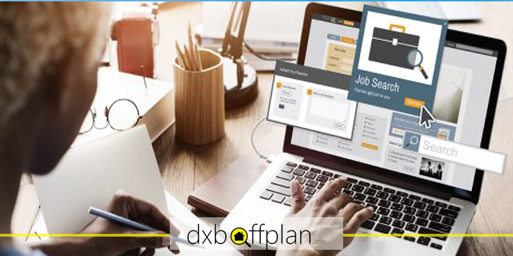 Start a job search before coming to Dubai
