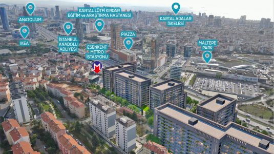 Dunya Sehir Maltepe Apartments in Maltepe, İstanbul