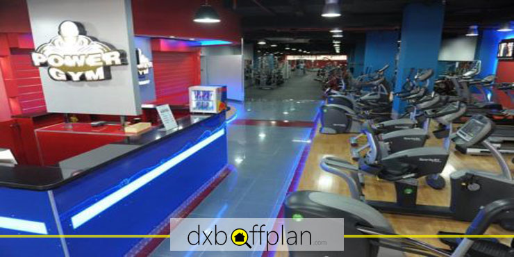 Power Gym, one of the biggest gyms in Dubai
