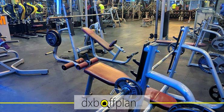 The Big Gym, a largest gym in Dubai