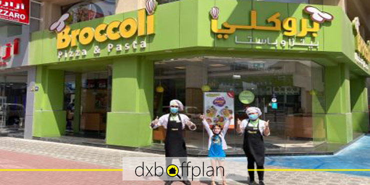 Broccoli Pizza and Pasta, a 24-hour takeaway restaurant in Dubai