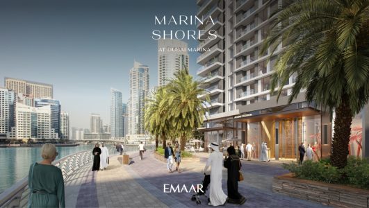 Marina shores Apartments at Dubai Marina, UAE