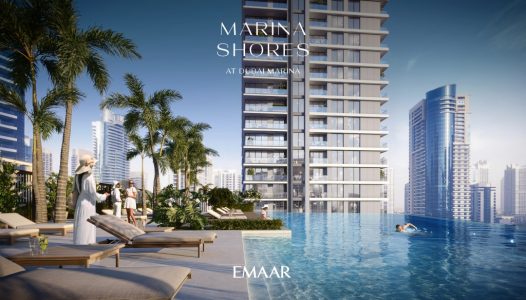 Marina shores Apartments at Dubai Marina, UAE