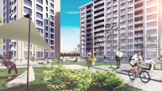 Elite Garden Apartments in Başakşehir, Istanbul