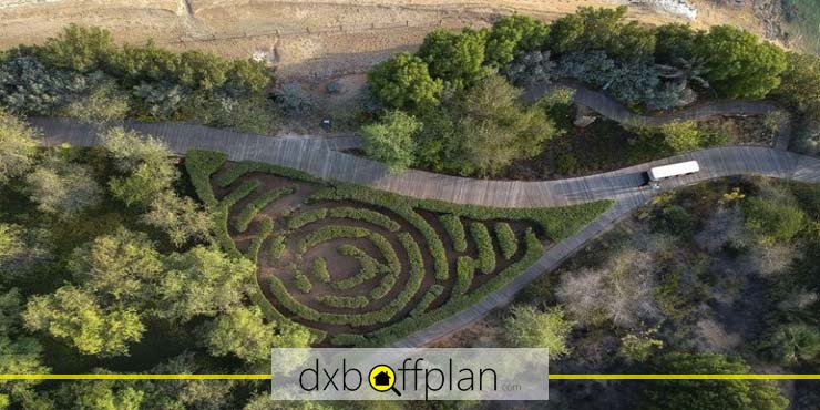 Maze Garden, a Stunning Labyrinth on Al Noor Island
