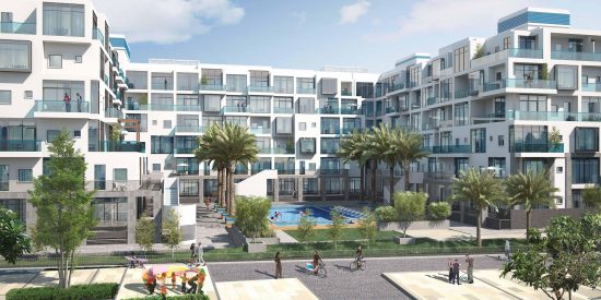 Oia Residence Apartments in Motor City, Dubai