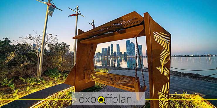 The Swing, a Artistic Work on Al Noor Island Sharjah