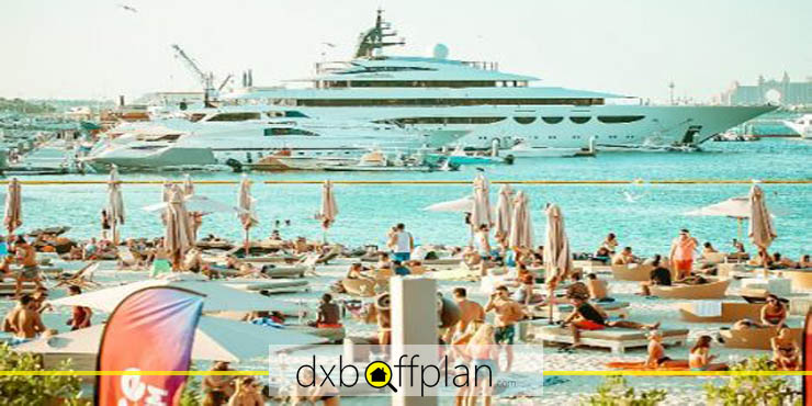 Barasti Beach Bar one of Many Top Beach Clubs in Dubai