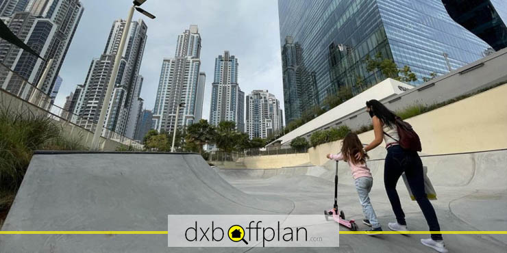 Business Bay, a Fine skatepark in Dubai in 2024