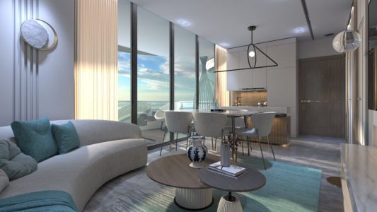 Santorini Apartments by Samana Developers at Dubai Studio City