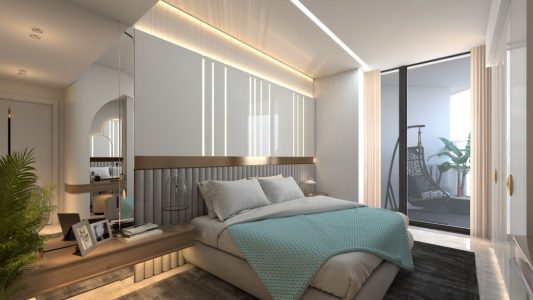 Santorini Apartments by Samana Developers at Dubai Studio City
