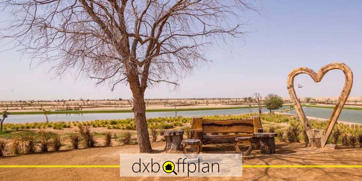 بحيرات القدرة، واحة اصطناعية للتخييم فيها