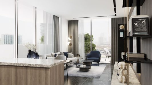 Mykonos Apartments at Dubai Studio City