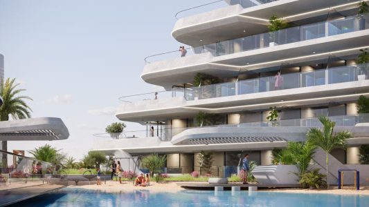 Mykonos Apartments at Dubai Studio City