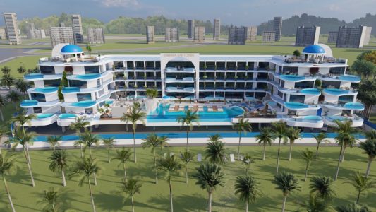 Santorini Apartments by Samana Developers at Dubai Studio City