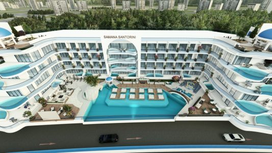 Santorini Apartments by Samana Developers at Dubai Studio City