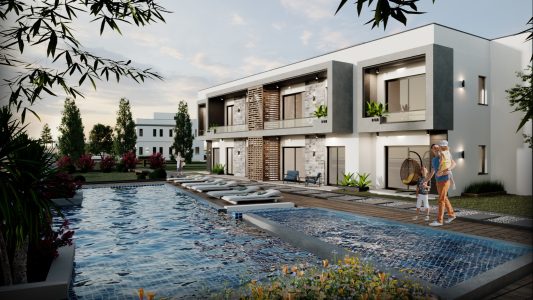 Ardem Park Properties in Alsancak, Kyrenia