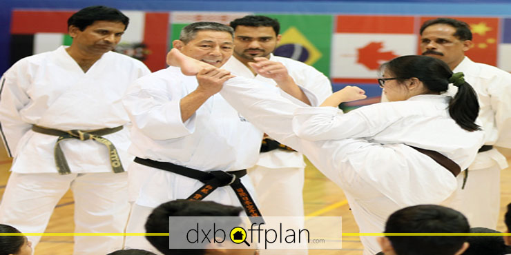 مركز الصقر الذهبي للكاراتيه في دبي