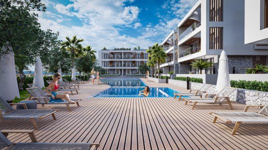 Olive Hill Apartments in Lapta, Kyrenia