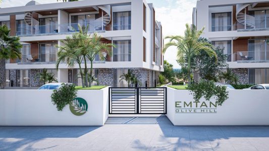 Olive Hill Apartments in Lapta, Kyrenia