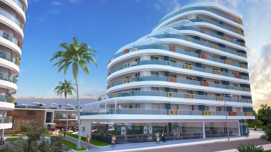 Park Residence Apartments in Long Beach, Iskele