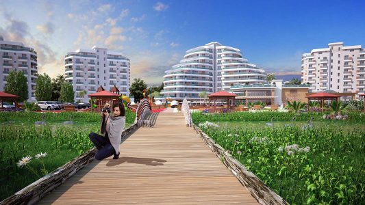 Park Residence Apartments in Long Beach, Iskele