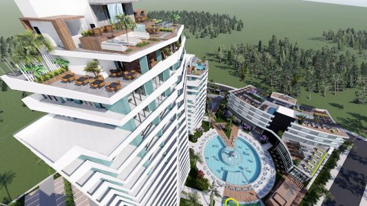 Sky Deluxia Life Apartments in Long Beach, Iskele