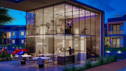 Sky Park Apartments in Esentepe, Kyrenia