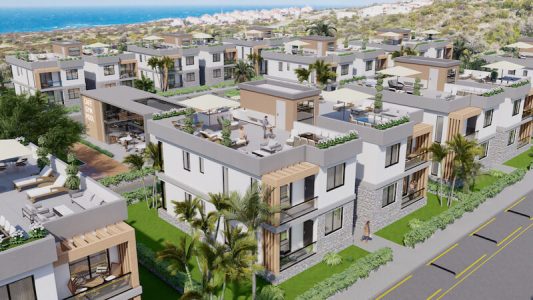 Sky Park Apartments in Esentepe, Kyrenia