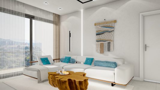 Sky Park Apartments in Esentepe, Kyrenia