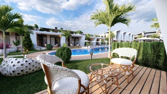 Atoll Rain Complex Apartments in Lapta, Kyrenia